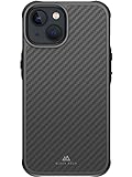 Black Rock - Hülle Carbonhülle Robust Case Real Carbon Passend für Apple iPhone 14 I Karbon Handyhülle, Fiber Cover (Carbon Schwarz)