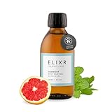 ELIXR – Harmony Mundziehöl mit Krauseminze & Grapefruit – ayurvedische Mundspülung pflegt auf natürliche Weise – – zertifizierte Naturkosmetik aus Deutschland (200 ml)