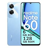 realme Note 60 Smartphone 6+128 GB, 48 Monate ArmorShell Flüssigkeit, 32 MP Super Clear Kamera, 90 Hz Eye Comfort Display, Mini Capsule 2.0, massiver Akku mit 5000 mAh, Blau