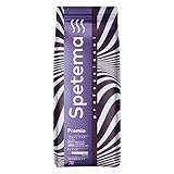 Spetema Professional Premio Kaffeebohnen, 20% Arabica und 80% Robusta, für Espressomaschinen, mit Harmonischem Geschmack, Cremigem Schaum und Betörendem Aroma, Intensität 8/10, Mittlere Röstung, 1 kg.