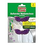 Nexa Lotte Duftender Mottenschutz, bekämpfend und abwehrend, 3 Monate Langzeitwirkung, mit Frischeduft, 2 Hänger