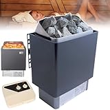3 Kw – 9 Kw Elektrische Saunaheizungen – Timer: 0–180 Min. + Temperatur: 0–110 °c, Trockensaunaofen Mit Externer Steuerung, Für Dampfbad Im Spa Eines Hotels Zu Hause,3.0KW