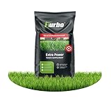 Extra-Power 10kg, Rasendünger, Stickstoffdünger, Ideal im Frühling und Sommer, geeignet für Streuwagen, staubarmes Granulat, Rasen dünger, Turbogrün