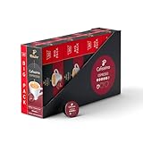 Tchibo Cafissimo Vorratsbox Espresso kräftig Kaffeekapseln, 120 Stück – 4x 30 Kapseln (Espresso, intensiv mit kräftigen Röstaromen), nachhaltig & fair gehandelt