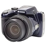 KODAK Pixpro AZ528 - Digitale Bridgekamera (16 MP CMOS, 52-facher optischer Zoom, Full HD Video, 3' LCD, WiFi) Blue Night