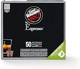 Caffè Vergnano 1882 - Èspresso Kompostierbare Kaffeekapseln , Kompatible Mit Nespresso, Intenso (Intensiv) - Packung Enthält 50 Kapseln