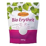 Birkengold Bio Erythrit, 500 g Beutel | aus biologischer Landwirtschaft | kalorienfreier Zuckerersatz| schmeckt wie Zucker | vegan | zahnfreundlich | glykämischer Index von 0