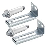 Verbessertes BiFold Tür Hardware Set. BiFold Schranktür Hardware Reparaturset Schrauben Mit Befestigungsbolzen Set Türzubehör Ersatz Hardware Für Falttür