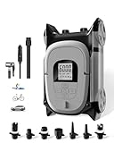 GICLE Sup Board Pumpe Elektrisch,60PSI Sup Pumpe Elektrisch 12V DC,zweistufiges und automatische Abschaltung für Paddleboards,Tragbare Boote,Autos,Fahrräder,Motorräder