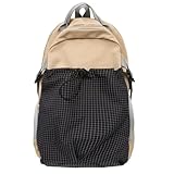 AUXDIQ 25L Wanderrucksack Herren Damen Sportrucksack Wasserdichter Trinkrucksack Rucksäcke Khaki