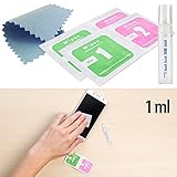 PEARL Flüssige Schutzfolie: Flüssige Displayschutz-Beschichtung für Smartphones, 1 ml (Handyschutz, Liquid Displayschutz, Handy)