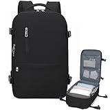 Xkdoai Handgepäck 40x20x25 für Ryanair, Flugzeug Reiserucksack Underseat Carry On Luggage Reisetasche Backpacker Rucksack Cabin Bag für Frauen Männer