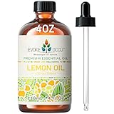 EVOKE OCCU Zitrone ätherisches Öl 118 ml, reines Zitronenöl für Home Diffuser Massage Hausreinigung- 4 FL Oz