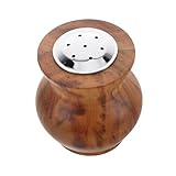 Toddmomy Gewürzflasche und Holz Multifunktional für Salz und Gewürze Design für Küche und Bbq mit Hervorragender Dichtheit zur Frischhaltung