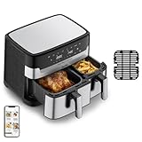 Tefal Dual Easy Fry & Grill Ey905d 8.3l 2700w Air Fryer 8.3 Liters