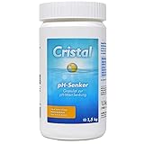 Cristal pH-Minus Granulat 1,5 kg - Effektive pH-Senkung für Whirlpools & Spas - Einfache Dosierung - Hochwirksam & Schnelllöslich