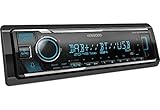 Kenwood KMM-BT506DAB USB-Autoradio mit DAB+ und Bluetooth Freisprecheinrichtung (komp. zu Amazon Alexa, USB, AUX-In, Soundprozessor, 4 x 50 W, var. Beleuchtung, DAB+ Antenne)