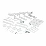 LUTH Premium Profi Parts Kompatibel mit Beko Türmontageset für Schlepptüren 4647710100 an Kühlgefrierkombination
