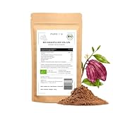 PURE4U BIO Kakaopulver 10%-12% | Für Smoothie, Bowl, Joghurt, Dessert, Granola, Backen | Vegan | ohne Zusatzstoffe | Powder 100g