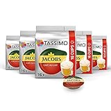 Tassimo Kapseln Jacobs Café au Lait, 5 x 16 Pads, 80 Kaffeekapseln
