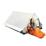 Campingzelt - Aufblasbare Zelte für Camping - Stangenloser Wanderunterstand - 1-2 Personen Einfache Einrichtung Outdoor Aufblasbare wasserdichte Luftzelte Haus für Camping Erwachsene