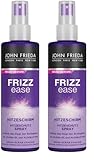 John Frieda Hitzeschirm Hitzeschutz Spray - Inhalt: 200 ml - Aus der Frizz Ease Serie - Schützt das Haar vor Stylinghitze (Packung mit 2)