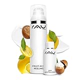 RAU Cosmetics AHA + 2% BHA Fruchtsäurepeeling Fruit Acid Peeling 100 ml & 50 ml Neutralizer - Skincare Peeling bei Mitessern, Unreine, Reife, Trockene Haut - Mandelsäure, Salicylsäure & Lactobionsäure