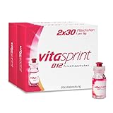 Vitasprint B12 Trinkfläschchen, 2x30 St. – Mit hochdosiertem Vitamin B12 zur Besserung des Allgemeinbefindens, für mehr Energie und weniger Müdigkeit und Erschöpfung