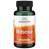 Swanson, Ribose, 750mg, 60 vegane Kapseln, hochdosiert, Laborgeprüft, Vegetarisch, Sojafrei, Glutenfrei, Ohne Gentechnik