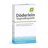 DÖDERLEIN® Vaginalkapseln – mit Milchsäurebakterien und Hyaluronsäure (15 Kapseln) – Fördert die Schutzbarriere der Vaginalschleimhaut