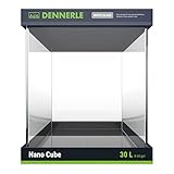 Dennerle 3928 Nano Cube White Glass - 30 Liter - Aquascaping Aquarium - 30 x 30 x 35 cm