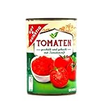 Gut & Günstig Tomaten geschält und gehackt mit Tomatensaft, 6er Pack (6 x 400g)