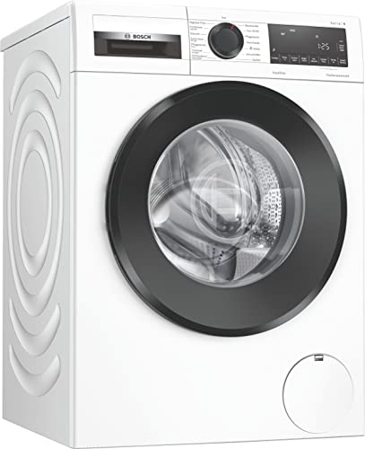Bosch Hausgeräte WGG2440ECO Serie 6 Waschmaschine, 9kg, 1400UpM,Fleckenautomatik entfernt 4 Fleckenarten, ActiveWater Plus maximale Energie, Wasserersparnis, AquaStop Schutz gegen Wasserschäden, Weiß