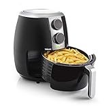Tristar Heißluftfritteuse 3,5 L, ölfrei backen, einfache Bedienung, Überhitzungsschutz, Antihaftbeschichtung, 1500 W, Airfryer FR-6989