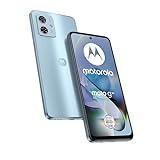 Motorola moto g54 5G (6,5'-FHD+-Display, 50-MP-Dual-Kamera, 8/256 GB, 5000 mAh, Android 13) Glacier Blue, inkl. Schutzcover + KFZ-Adapter [Exklusiv bei Amazon]