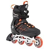 K2 Skates Herren Inline Skates F.I.T. 80 ALU, Black - red, 30G0415.1.1.130