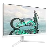 Philips Evnia 27M2N3201A - 27 Zoll Full HD Gaming Monitor, 180 Hz, 0.5 ms, FreeSync Prem., G-Sync Comp., HDR10 (1920x1080, 2X HDMI, DisplayPort) Weiss