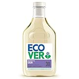 Ecover Waschmittel Color Apfelblüte & Freesie, 30 Waschladungen, Colorwaschmittel für Erhalt und Schutz der Kleidung, 1,5L