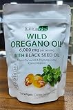 Oregano Softgels Oregano Kapseln mit Schwarzkümmelöl GVO, Glutenfrei, 120 Softgels