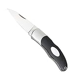 Moki Unisex – Erwachsene Messer Calliope Micarta Taschenmesser, Silber, one Size