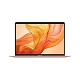 2020 Apple MacBook Air mit Intel Core i5 (13-Zoll, 16 GB RAM, 2 TB SSD Kapazität) (QWERTY Englisch) Gold (Generalüberholt)