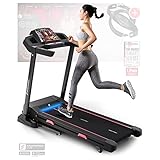 Sportstech F31s Profi Laufband für Zuhause I Premium APP via Bluetooth I LED & Tablethalterung I Deutsche Qualitätsmarke I 4.5 PS, 16 km/h - Fitness Treadmill klappbar bis 120 kg Nutzergewicht