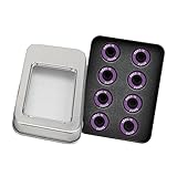 Harilla Keramik Skateboard Kugellager, Doppelt Abgeschirmt, 608 ABEC 11, Pack für Skateboard, Roller, Rollschuhe, Violett