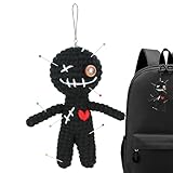wqibq Voodoo -Puppe mit Stiften - Handwerksmann -Marionette im dekorativen Stoff | Ironic Figur Collectible Gift Foreigning | Betreff - symbolischer Kammerbüro Schreibtisch