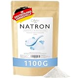Natron Pulver 1100g (1,1kg) Lebensmittelqualität Backpulver Baking Soda Deutsche Herstellung hochrein