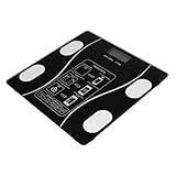 Gatuida Digitale USB Aufladbare Körperwaage mit Großem LED Display Automatischer Ein Ausschaltfunktion Robustem Kratzfestem Design Stabilem Wiegeerlebnis Geeignet für Präzises