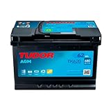Tudor TK620 Autobatterie AGM 62Ah 680A EN