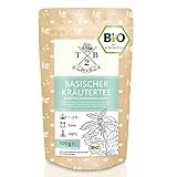 Basischer Kräutertee in Bio-Qualität zur basischen Ernährung mit Brennnessel, 100g (Ca. 40 Tassen) – Tea2Be by Sarenius