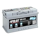 Pilot XPS800 Autobatterie, 12 V, Pilot SMF, 80 Ah, 740 A, traditionelle Batterie