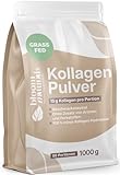 Collagen Pulver 1000g (1 KG) - Hochdosiert & Geschmacksneutral Kollagen Hydrolysat Pulver, Peptid Typ 1 & 3 - Kollagen Peptide - produziert in Deutschland Laborgeprüft